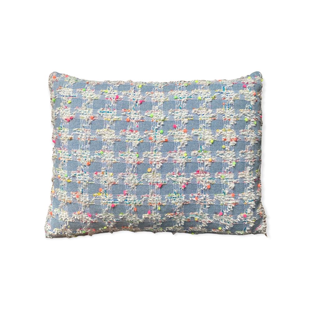 Pom Pom Couture Tweed Mini Cushion